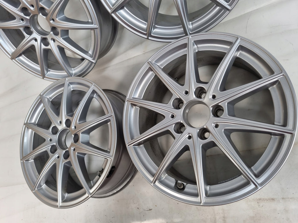 4x Alufelge 16 Zoll 6.5" 5x112 44ET Glanz Silber A1774011100 Mercedes-Benz W177 FEL8299503487qu