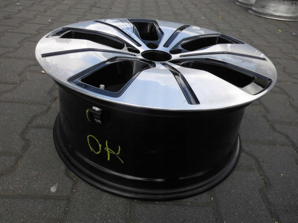 1x Alufelge 19 Zoll 8.0" 5x112 Glanz Schwarz A2934010100 Mercedes-Benz Glc FEL2440033458nf