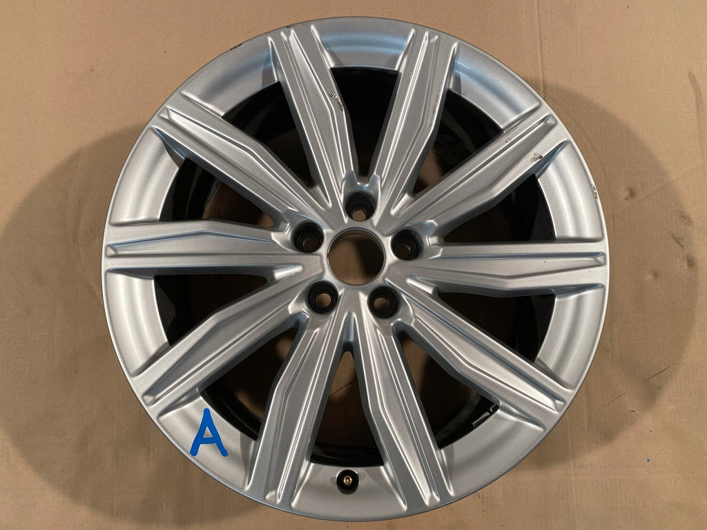 1x Alufelge 19 Zoll 8.0" 5x112 39ET 4K0601025M Audi A6 C8 Rim Wheel