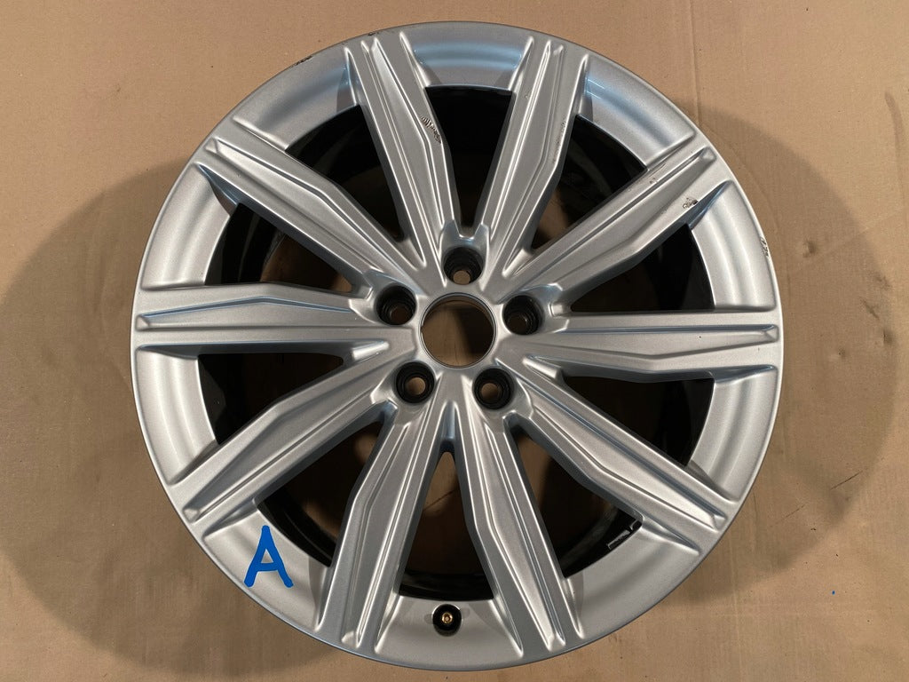 1x Alufelge 19 Zoll 8.0" 5x112 39ET 4K0601025M Audi A6 C8 Rim Wheel FEL4828908329er