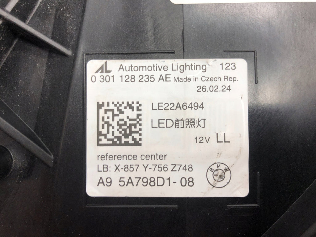 Frontscheinwerfer BMW 5 5A798D1 LED Links Scheinwerfer Headlight SCH9234714332ou