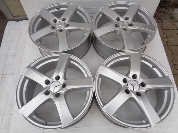 4x Alufelge 17 Zoll 7.0" 5x112 48 5ET KBA51551 Mercedes-Benz S205 W205 Rim Wheel FEL6736829322ke