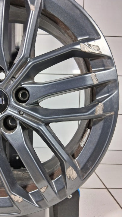 1x Alufelge 18 Zoll 6.5" 5x112 41ET Matt Graphit 6898046 BMW Rim Wheel FEL7496081066si