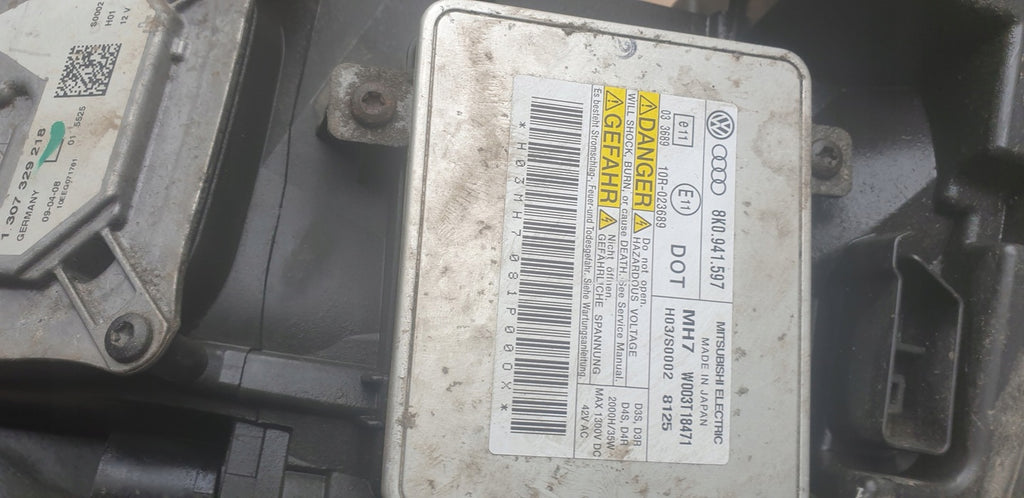 Frontscheinwerfer Audi A4 B8 8K0941003D 8K0941004D Xenon Rechts oder Links