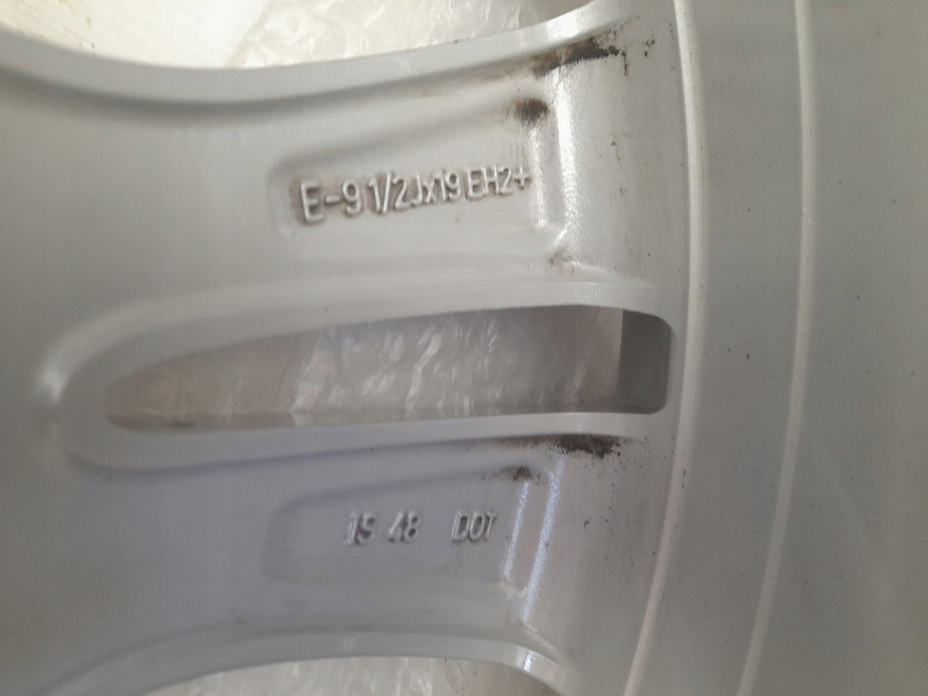 1x Alufelge 19 Zoll 9.5" 5x120 48ET Glanz Silber 6787581 Bmw Rim Wheel