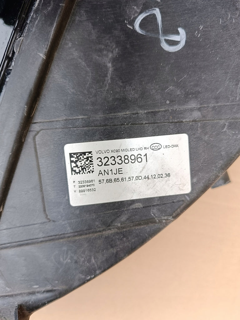 Frontscheinwerfer Volvo Xc90 32338961 Full LED Rechts Scheinwerfer Headlight