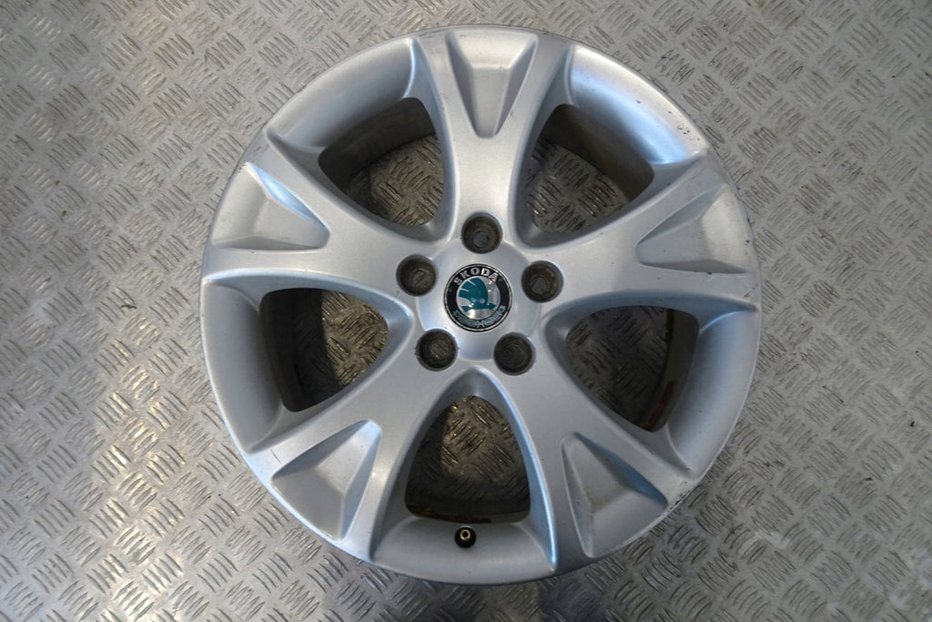4x Alufelge 17 Zoll 7.0" 5x112 54ET 1Z0601025 Skoda Octavia Rim Wheel