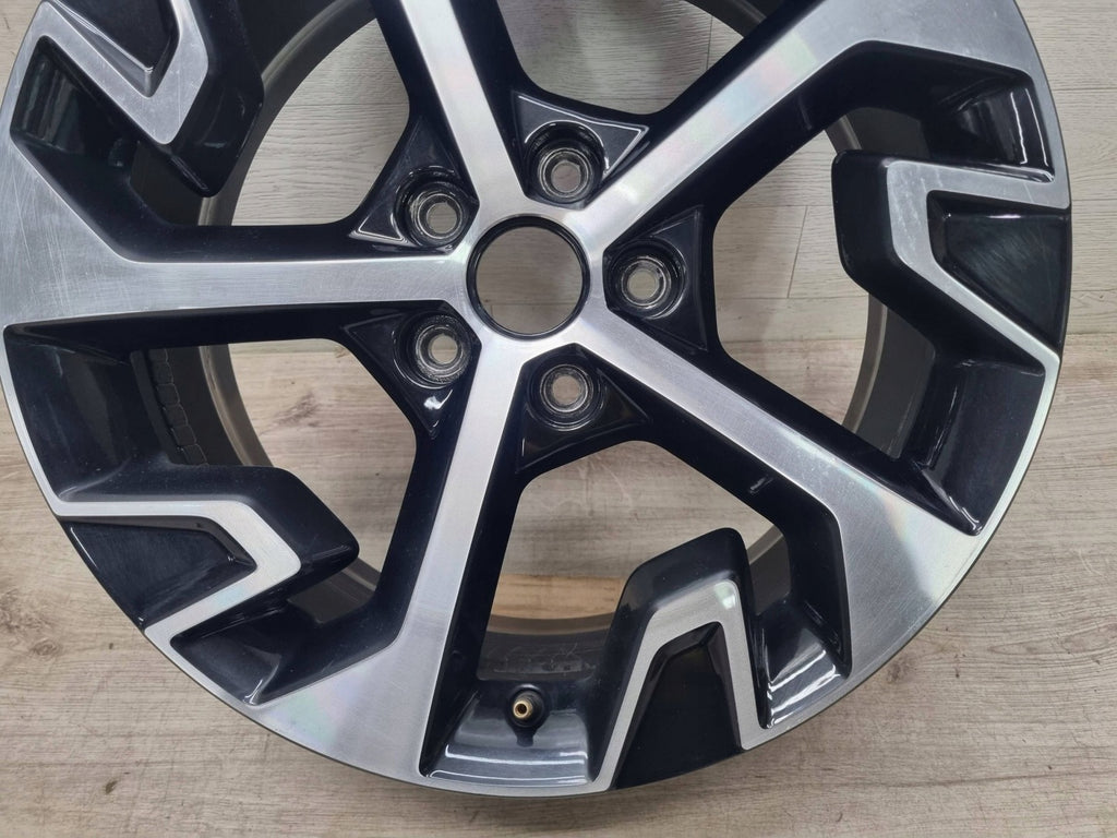 1x Alufelge 18 Zoll 7.5" 5x114.3 51ET Glanz Schwarz 52910-R2220 Kia Sportage FEL1781707240jc