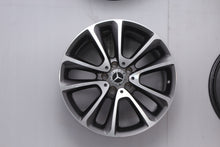 Laden Sie das Bild in den Galerie-Viewer, 4x Alufelge 18 Zoll 9.0" 5x112 53ET Matt Silber A2134010400 Mercedes-Benz Mg FEL2561618712qh