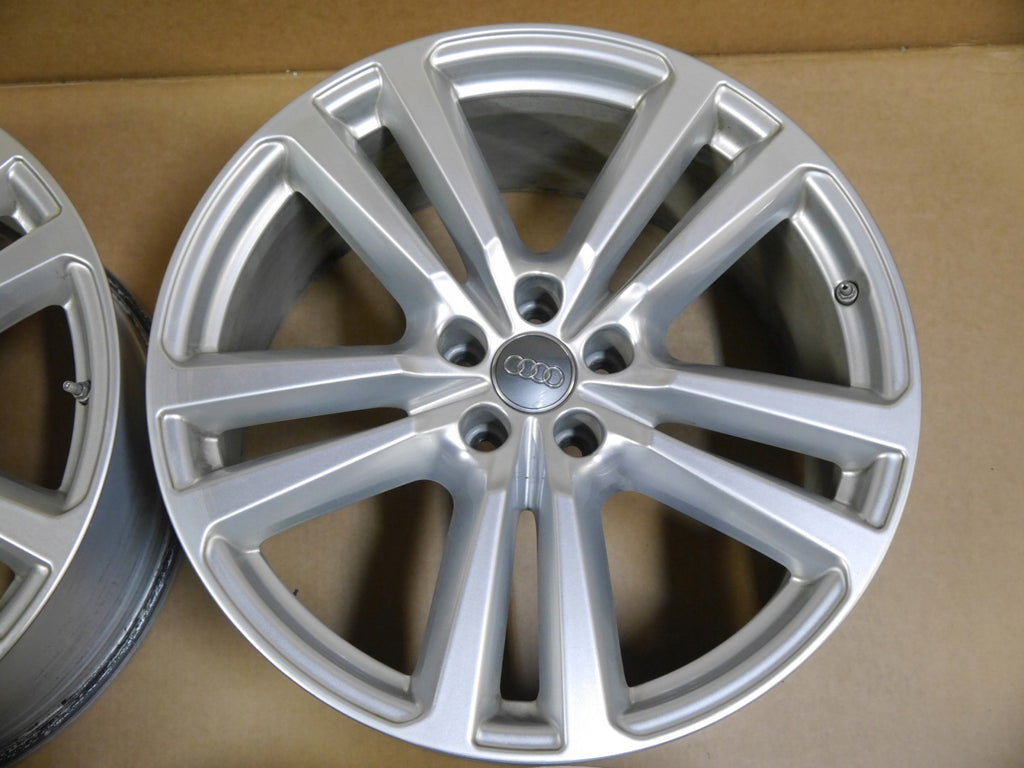 4x Alufelge 20 Zoll 9.0" 5x112 33ET Glanz Silber 4M0601025H Audi Q7 Rim Wheel FEL8555961444ls