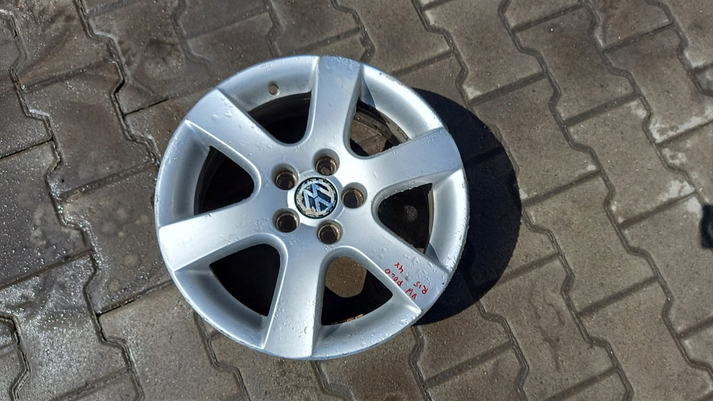 4x Alufelge 15 Zoll 6.0" 5x100 VW Polo Rim Wheel FEL1740050804le
