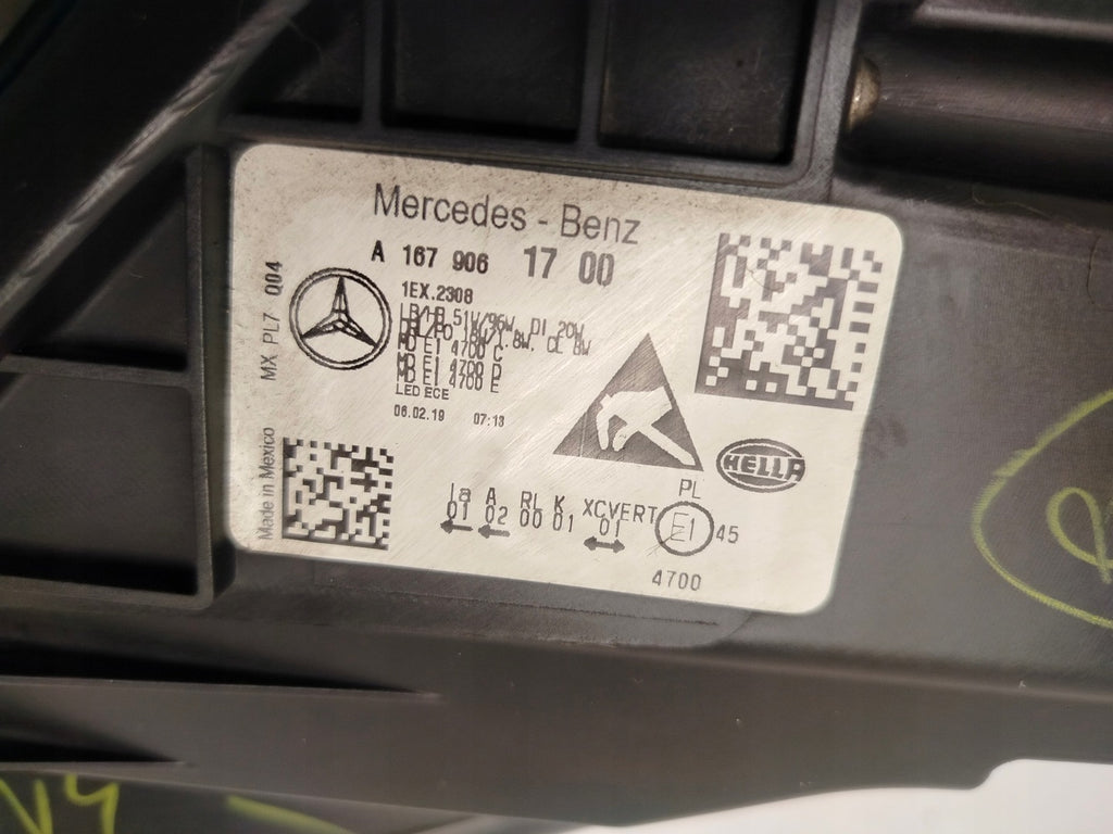 Frontscheinwerfer Mercedes-Benz Gle A1679061700 Rechts Scheinwerfer Headlight