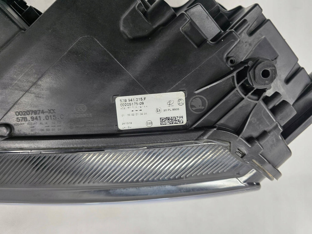 Frontscheinwerfer Skoda Karoq 57B941015F Links Scheinwerfer Headlight SCH8848469214yo