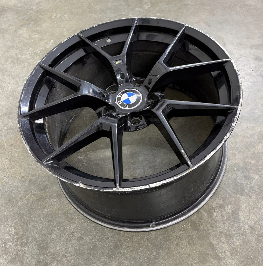 1x Alufelge 19 Zoll 9.5" 5x120 45ET BMW 1 Rim Wheel FEL9501585812vv