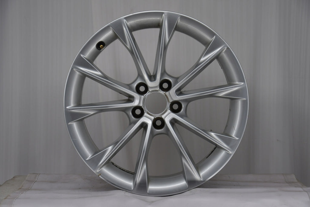 1x Alufelge 18 Zoll 8.5" 5x112 29ET Glanz Silber 8T0601025CA Audi Rim Wheel FEL3490522618lz