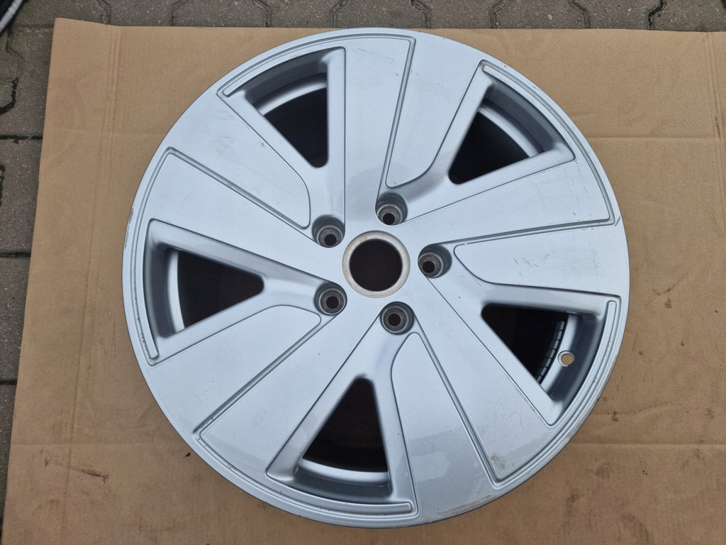 1x Alufelge 19 Zoll 10.0" 5x130 47ET Glanz Silber 9J1601025C Porsche Taycan FEL8127193600yk