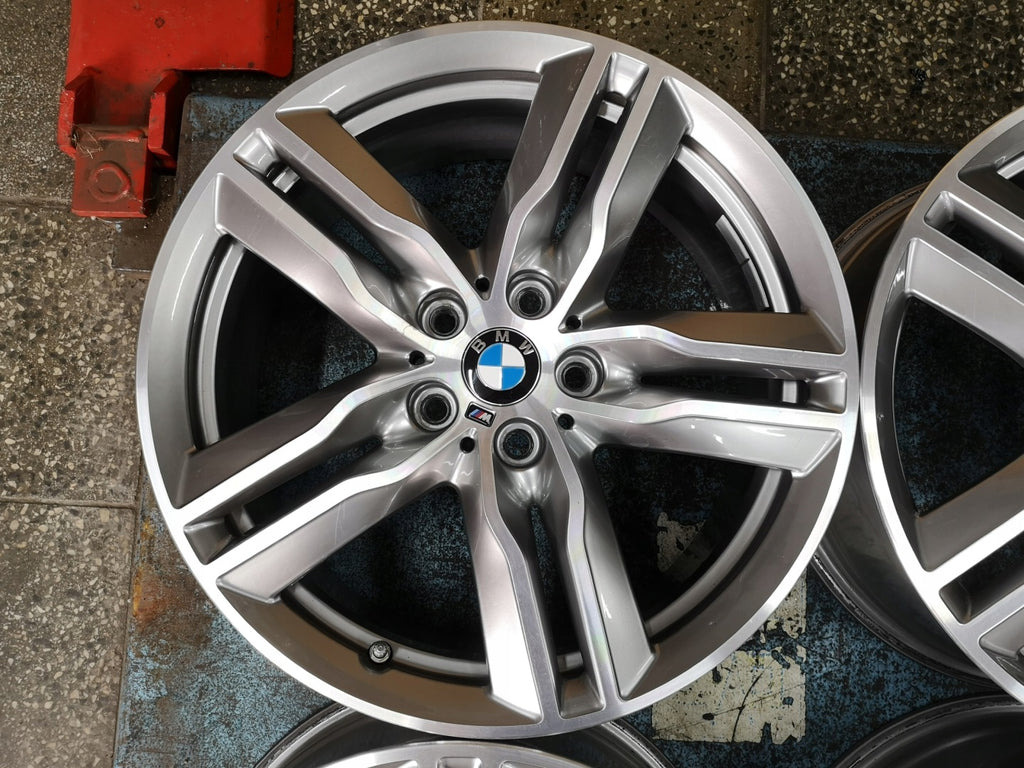 4x Alufelge 18 Zoll 7.5" 5x112 51ET Glanz Graphit 7850456 BMW F48 Mg Rim Wheel FEL7630060172xv