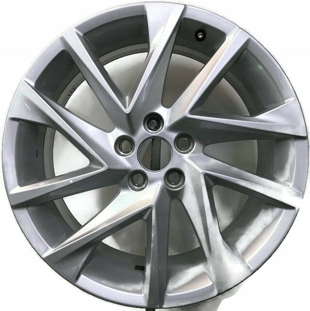 1x Alufelge 17 Zoll 7.0" 5x100 51ET Glanz Silber 6F0601025 Seat Ibiza Rim Wheel