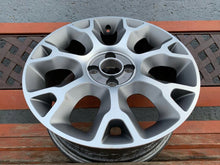 Laden Sie das Bild in den Galerie-Viewer, 1x Alufelge 16 Zoll 6.5&quot; 4x98 35ET Glanz Graphit 51940830 Fiat 500 Mg Rim Wheel
