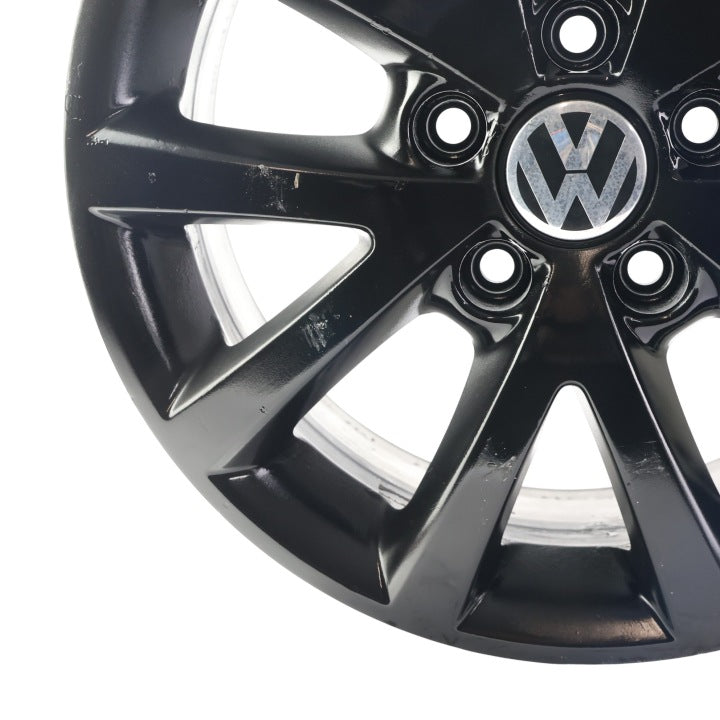 1x Alufelge 18 Zoll 6.5" 5x112 1K0601025BS VW Golf Rim Wheel FEL7395696416og