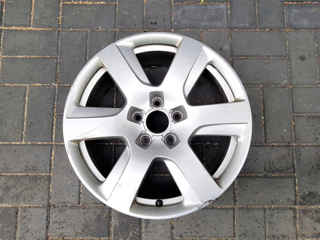 1x Alufelge 17 Zoll 7.5" 5x112 37ET Glanz Silber 4G0601025L Audi A6 C7 Rim Wheel FEL6118662081ml