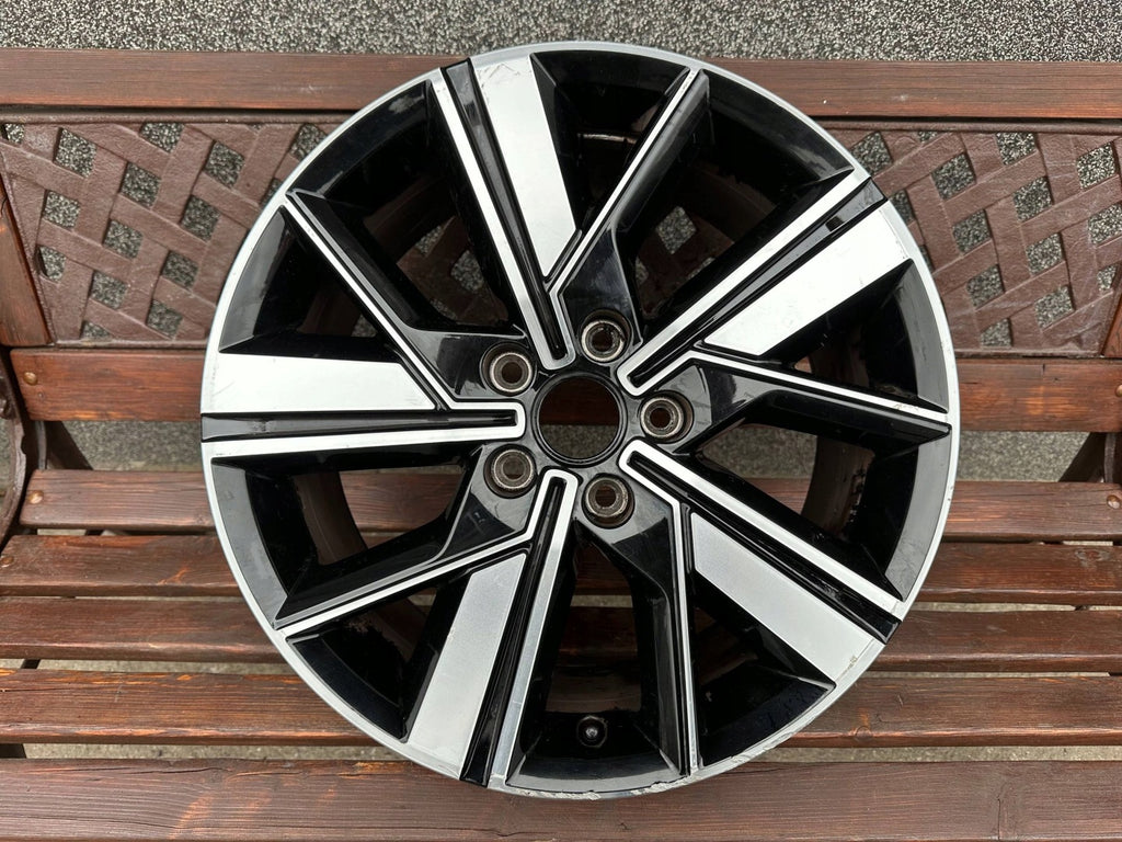 1x Alufelge 18 Zoll 8.0" 5x120 50ET Glanz Schwarz 7LA601025B VW Multivan FEL6758186046iu