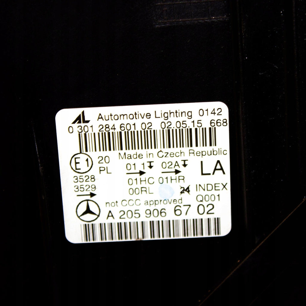 Frontscheinwerfer Mercedes-Benz W205 A2059066702 Rechts Scheinwerfer Headlight SCH8142242044ck