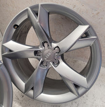 Load image into Gallery viewer, 4x Alufelge 19 Zoll 8.5" 5x112 32ET Glanz 8T0601025CK Audi A5 A4 Rim Wheel FEL9522593050dx