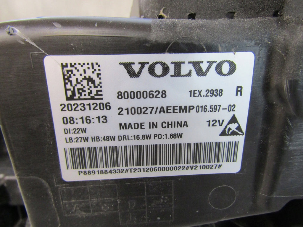 Frontscheinwerfer Volvo 80000628 S2451 LED Rechts Scheinwerfer Headlight SCH9687784097sm