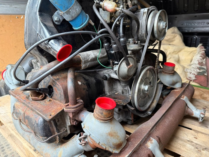 Motor VW 84073499 1.6 90PS 66kW 56TKm 1973 Benzin Engine Komplett MOT4532974360zh