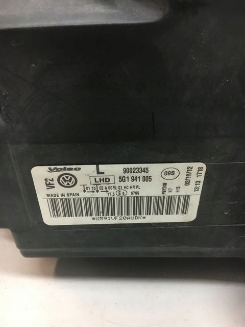 Frontscheinwerfer VW Golf VII 5g1 5G1941005 Links Scheinwerfer Headlight SCH9410712408vz