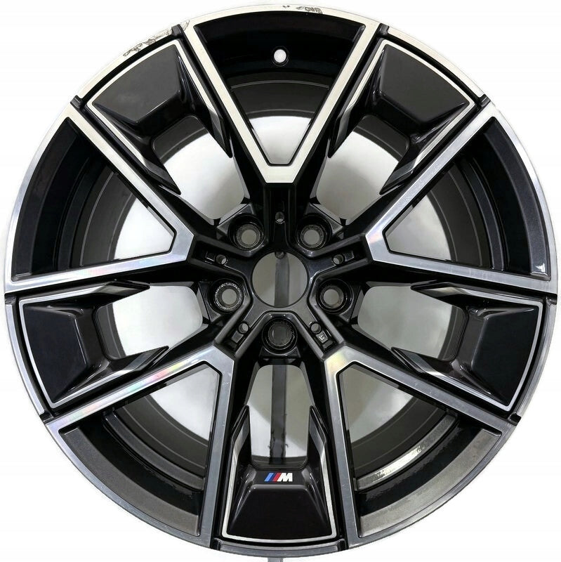 1x Alufelge 18 Zoll 8.5" 5x112 36ET Glanz 8747286 BMW I4 G26 Rim Wheel FEL8507222112vv