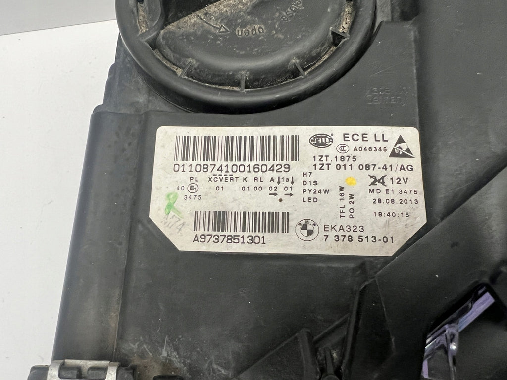 Frontscheinwerfer BMW 5 F11 F10 7378513 Xenon Links Scheinwerfer Headlight SCH3114828340ho