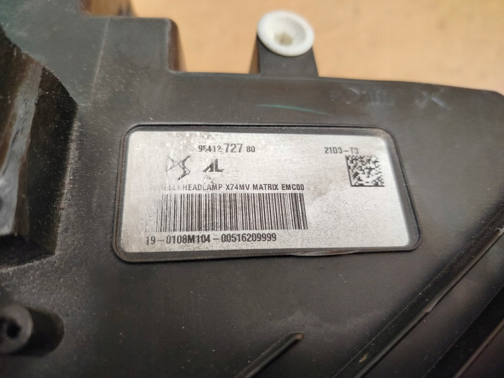 Frontscheinwerfer Citroën Ds Crossback 7 9841272780 Rechts Headlight