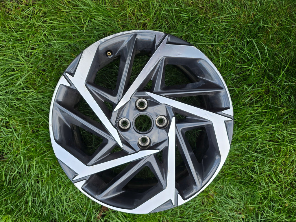 1x Alufelge 17 Zoll 7.0" 4x100 54ET Glanz Graphit 52910-Q0300 Hyundai I20 Mg FEL6634391121bb