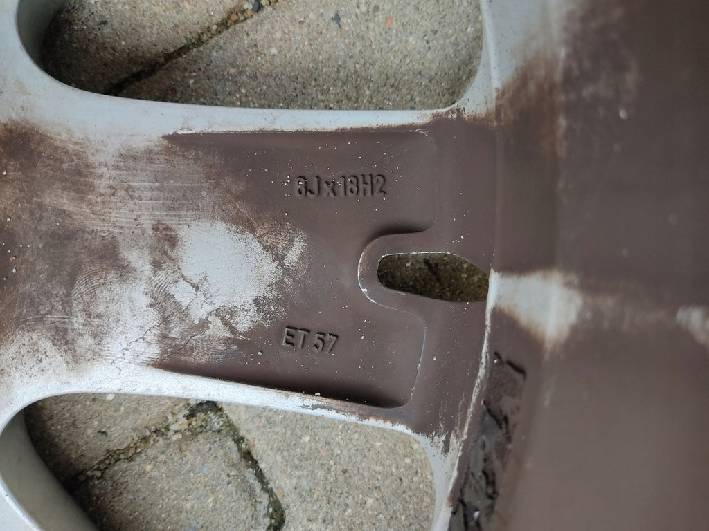 1x Alufelge 18 Zoll 8.0" 5x130 57ET 7L6601025K VW Touareg Rim Wheel