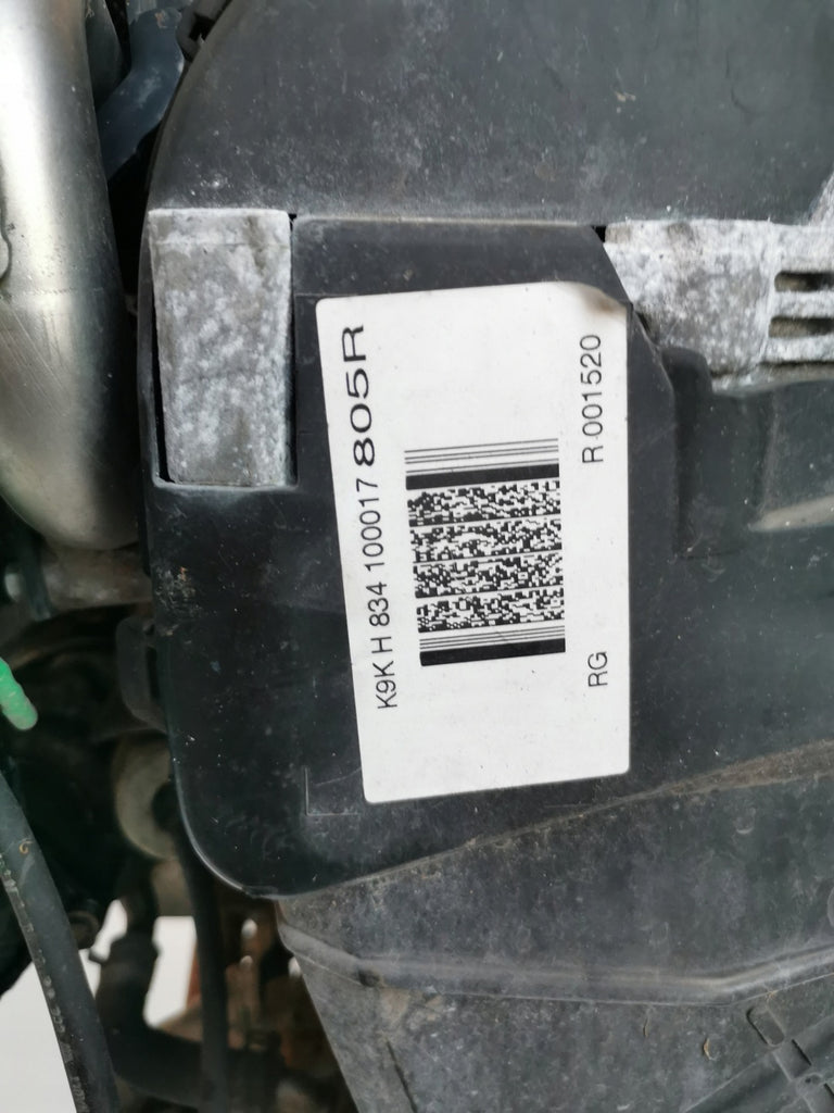 Motor Renault Megane III Fluence K9KH834 1.5 DCI 90PS 66kW Diesel Komplett