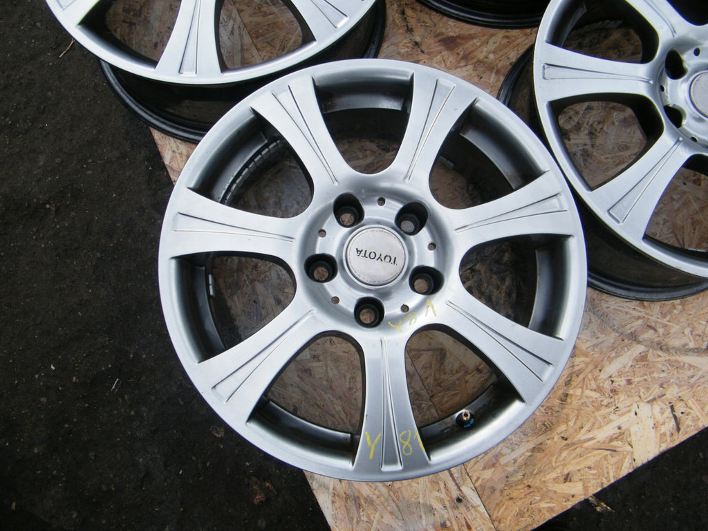 4x Alufelge 16 Zoll 6.5" 5x114.3 39ET Toyota Corolla Avensis Rav 4 Rim Wheel FEL1837249743aj