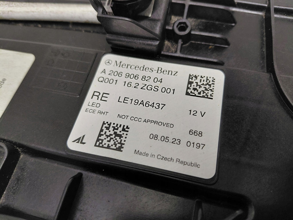 Frontscheinwerfer Mercedes-Benz W206 A2069068204 Full LED FALSE Headlight SCH9541115850ny