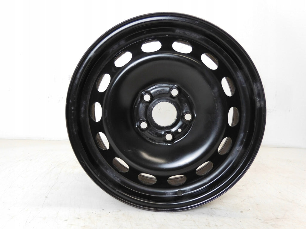 1x Alufelge 16 Zoll 6.5" 5x112 43ET Glanz Schwarz 8V0601027 Audi A3 Arona Karoq