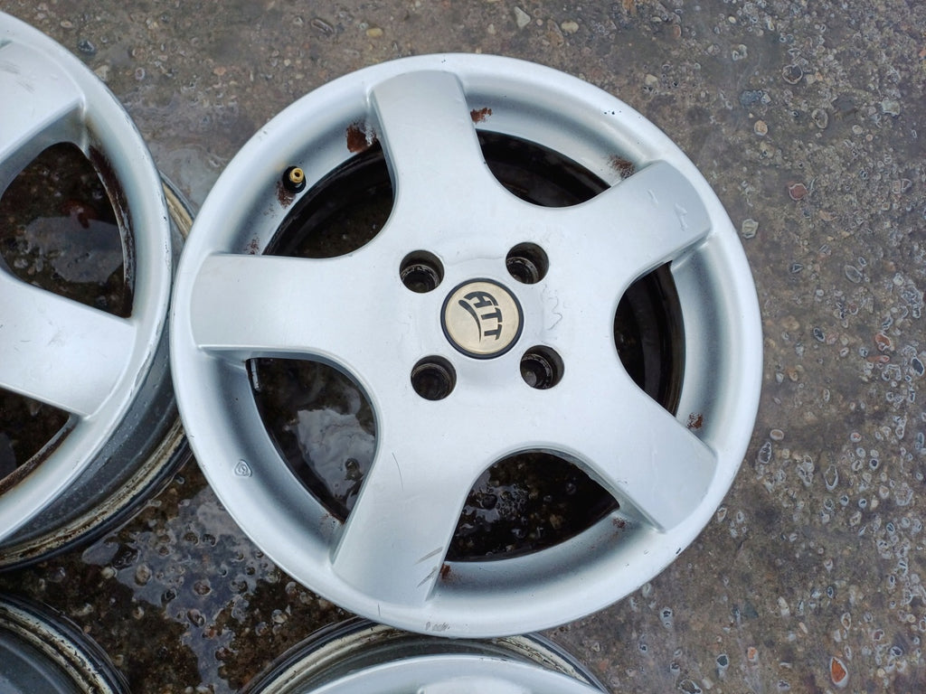 4x Alufelge 14 Zoll 5.5" 4x100 38ET Honda Civic VII I Rim Wheel FEL4170649154pr