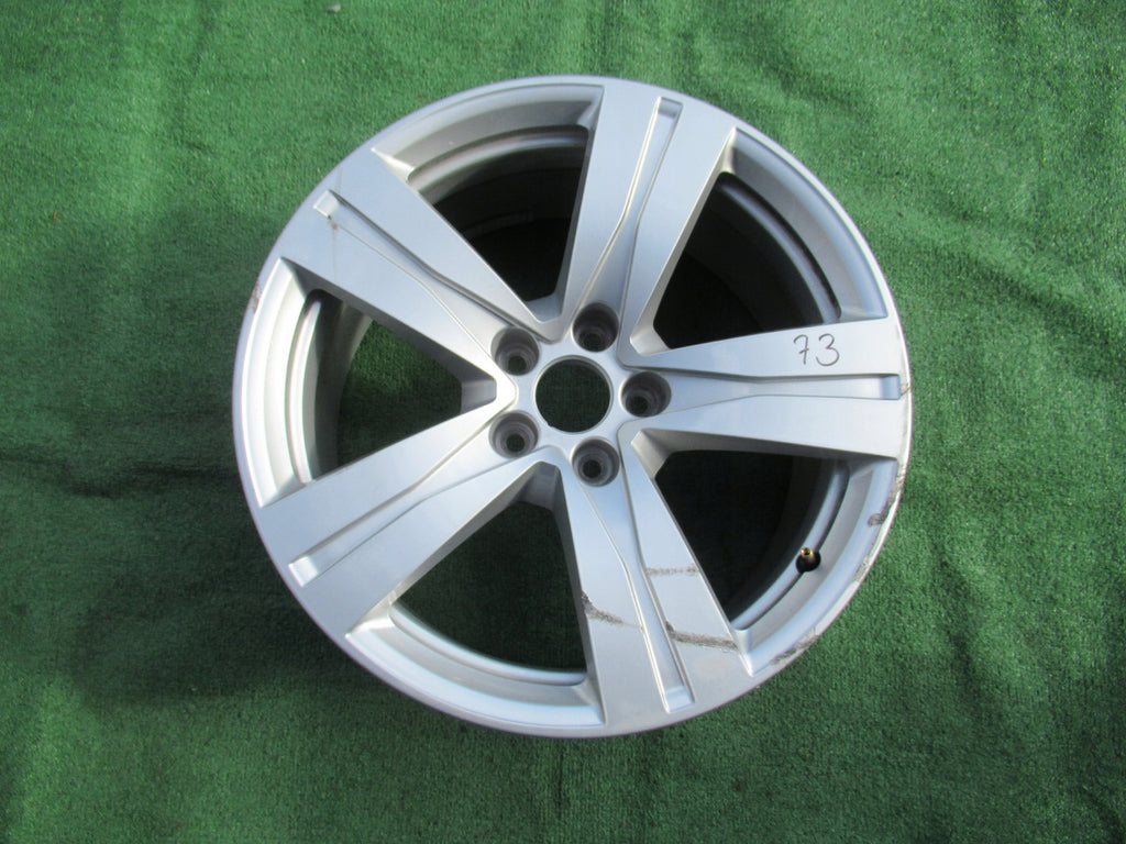 1x Alufelge 18 Zoll 8.0" 5x112 25ET Silber 4M0601025 Audi Q7 Rim Wheel