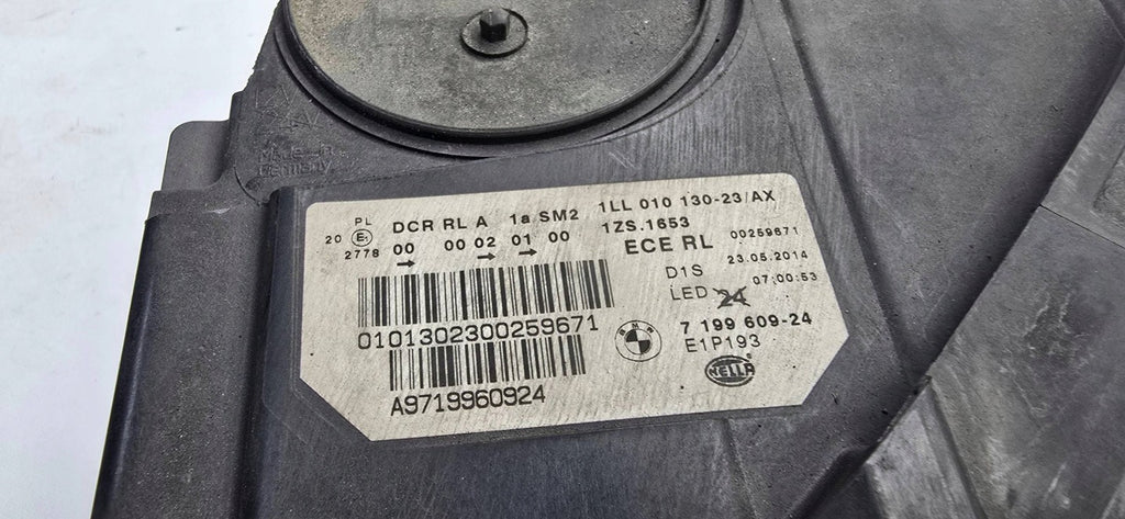 Frontscheinwerfer BMW 5 F07 7199609 A9719960924719960924 Links Headlight SCH4981284304hg