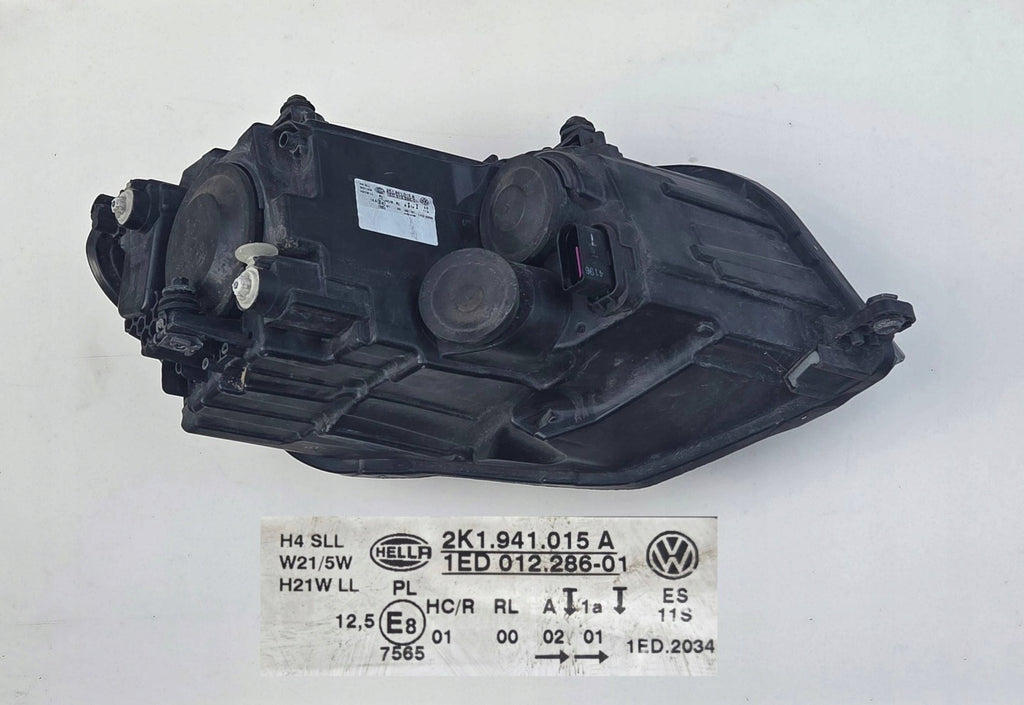 Frontscheinwerfer VW Caddy III 2K1941015A Links Scheinwerfer Headlight SCH6911218050jm