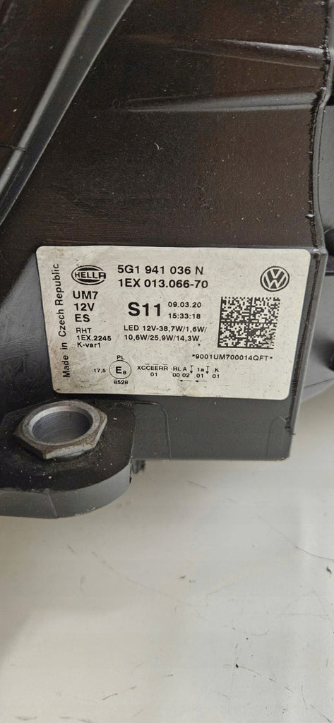 Frontscheinwerfer VW Golf VII 5g1 5G1941036N LED Rechts Scheinwerfer Headlight SCH9393679592zw