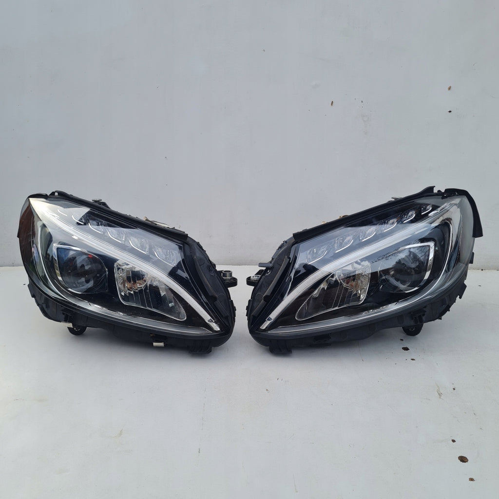 Frontscheinwerfer Mercedes-Benz W205 A2059062504 A2059062604 Ein Satz Headlight SCH3598137688lx