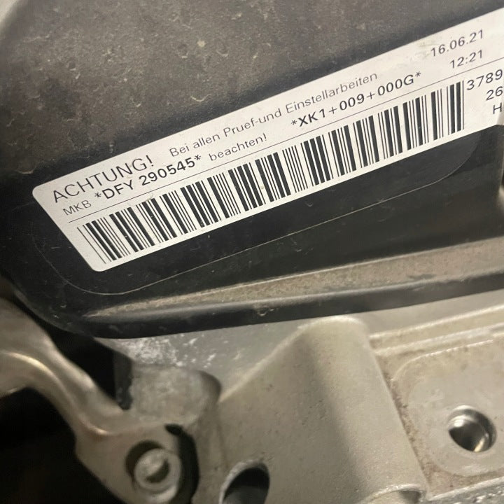 Motor VW Golf VIII I DFYA 1.5 TSI 150PS 110kW 33TKm 2021 Benzin Engine Komplett MOT5605275657sa