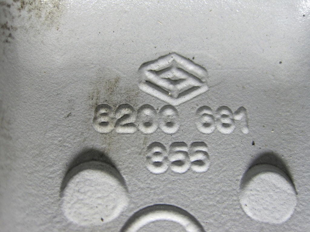1x Alufelge 16 Zoll 8200681855 Audi Twingo Ii Rim Wheel FEL3534244947ca