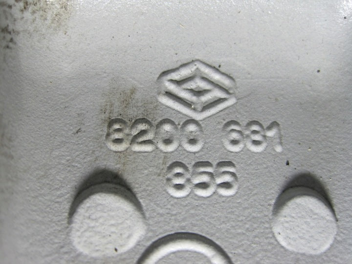 1x Alufelge 16 Zoll 8200681855 Audi Twingo Ii Rim Wheel FEL3534244947ca