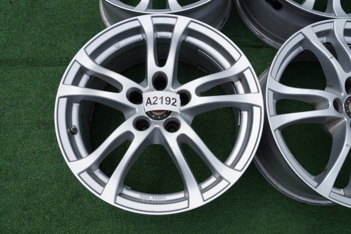 4x Alufelge 17 Zoll 7.5" 5x112 35ET Silber Mercedes-Benz W205 W204 Rim Wheel FEL1853326055pr